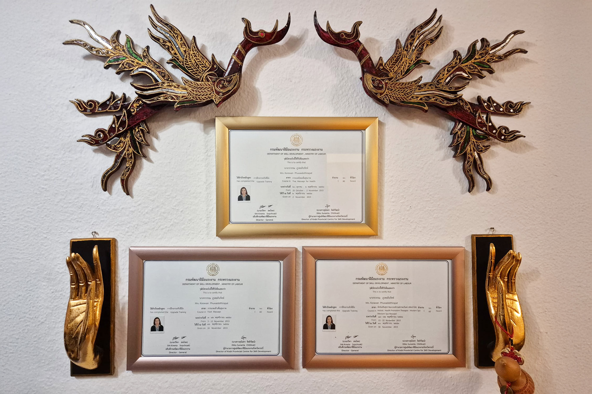Impression Auszeichnung Korawan Thaimassage Konstanz