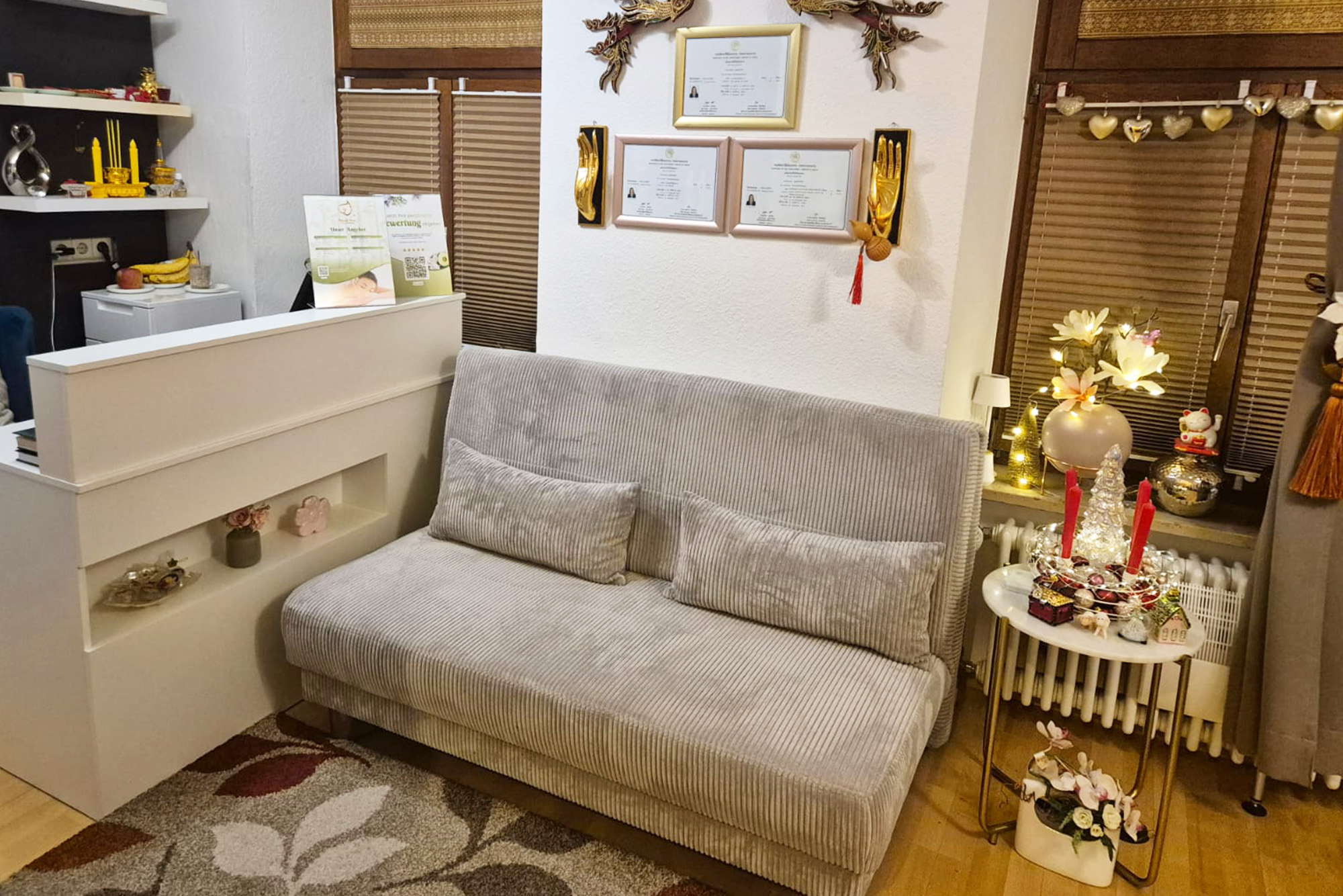 Impression Eingangsbereich Korawan Thaimassage Konstanz